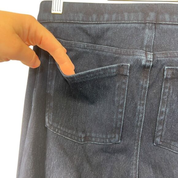 Spanx S/p Jean-ish Ankle Leggings Jeans Twilight Rinse - Picture 7 of 16